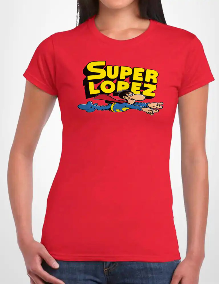 Camiseta Chica Superlopez