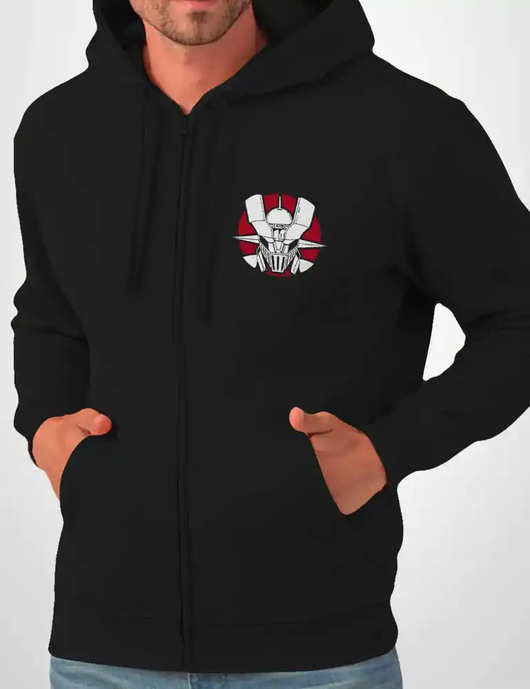 Sudadera Cremallera Robot Mazinger Z