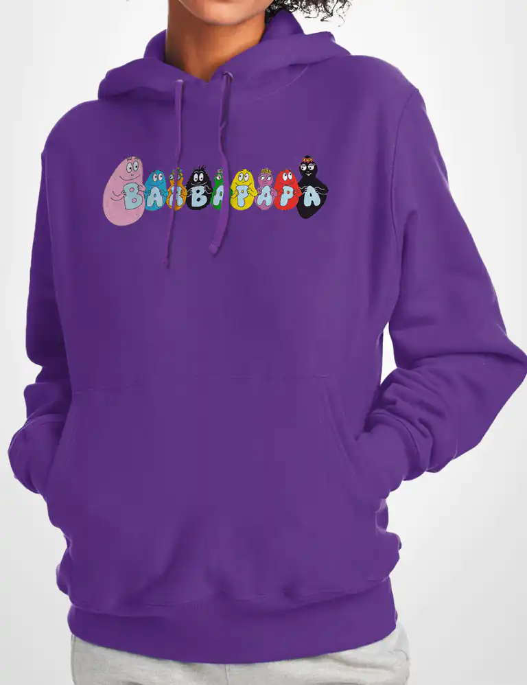 Sudadera Capucha Barbapapá