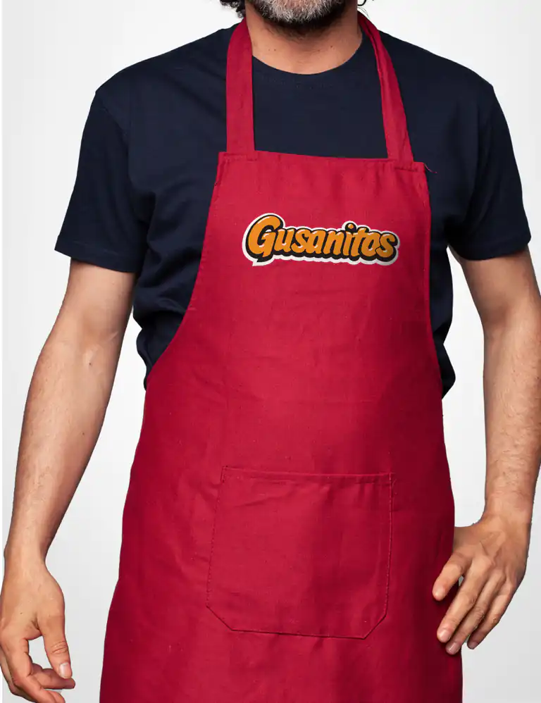 Delantal Gusanitos