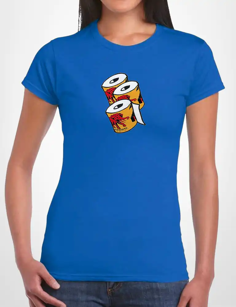 Camiseta Chica Papel Elefante