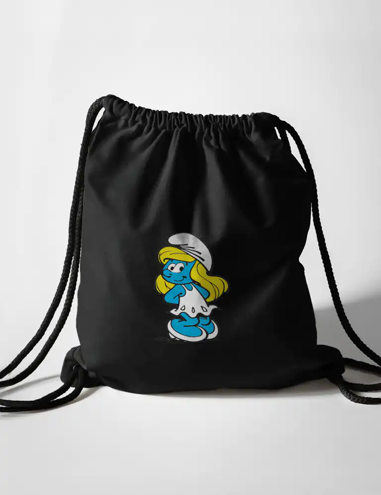 Bolsa Mochila Pitufina