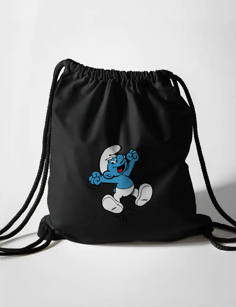 Bolsa Mochila Pitufo