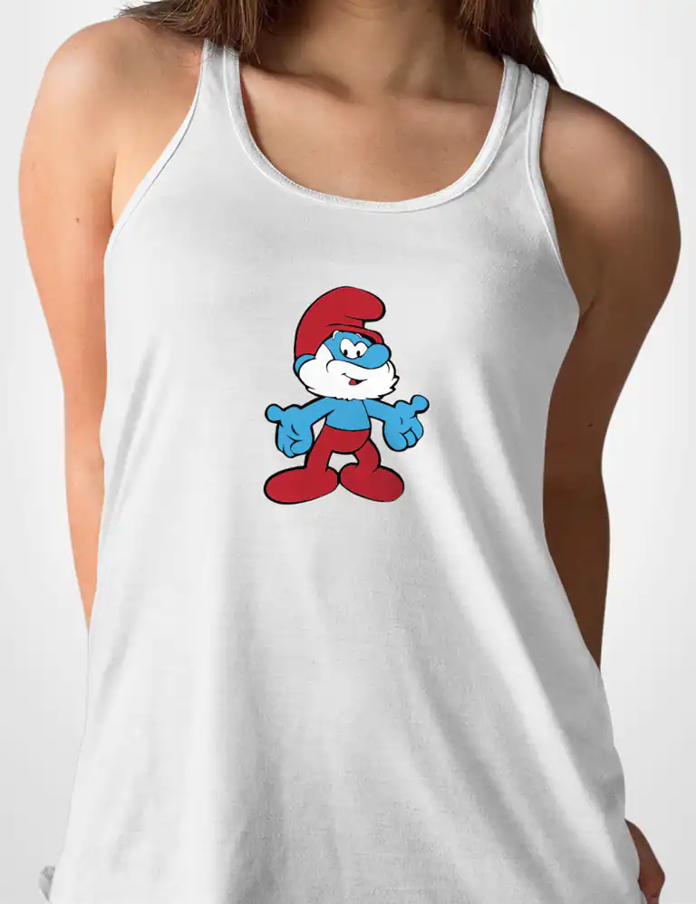 Camiseta Tirantes Papá Pitufo