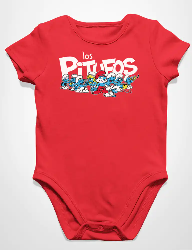 Body Bebé Pitufos