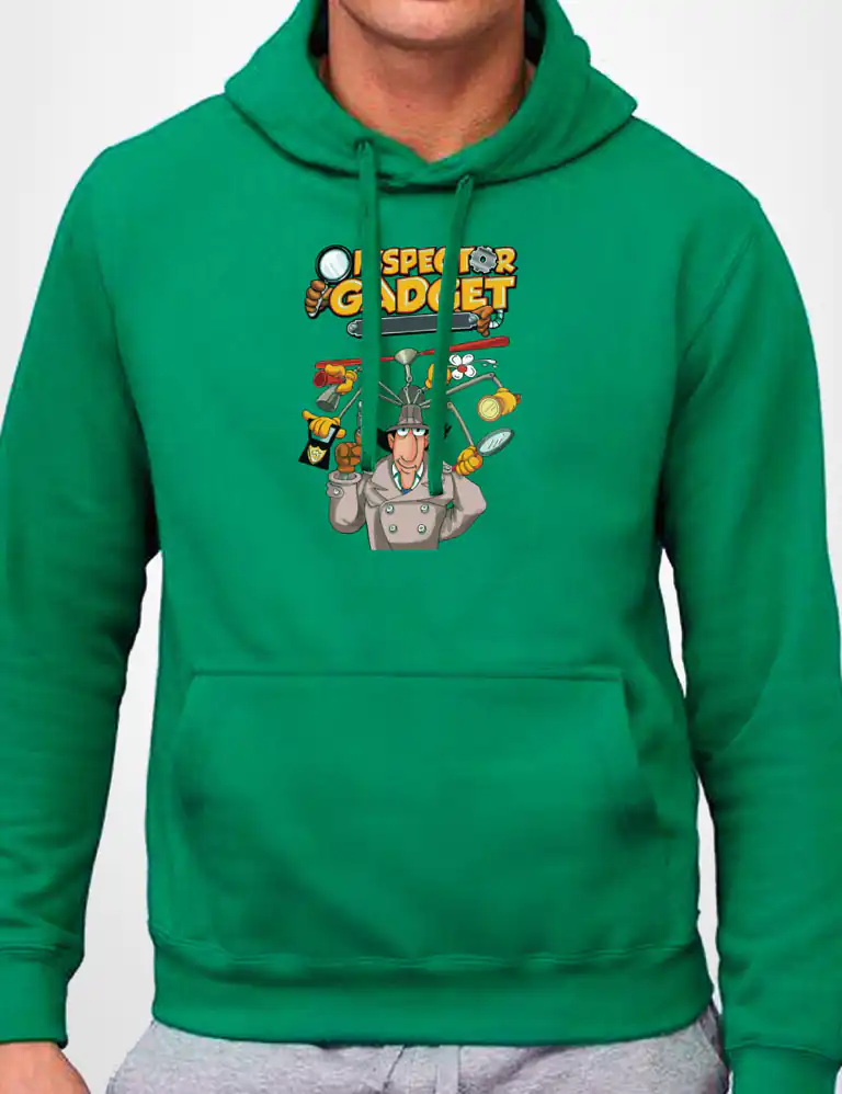 Sudadera Capucha Inspector Gadget