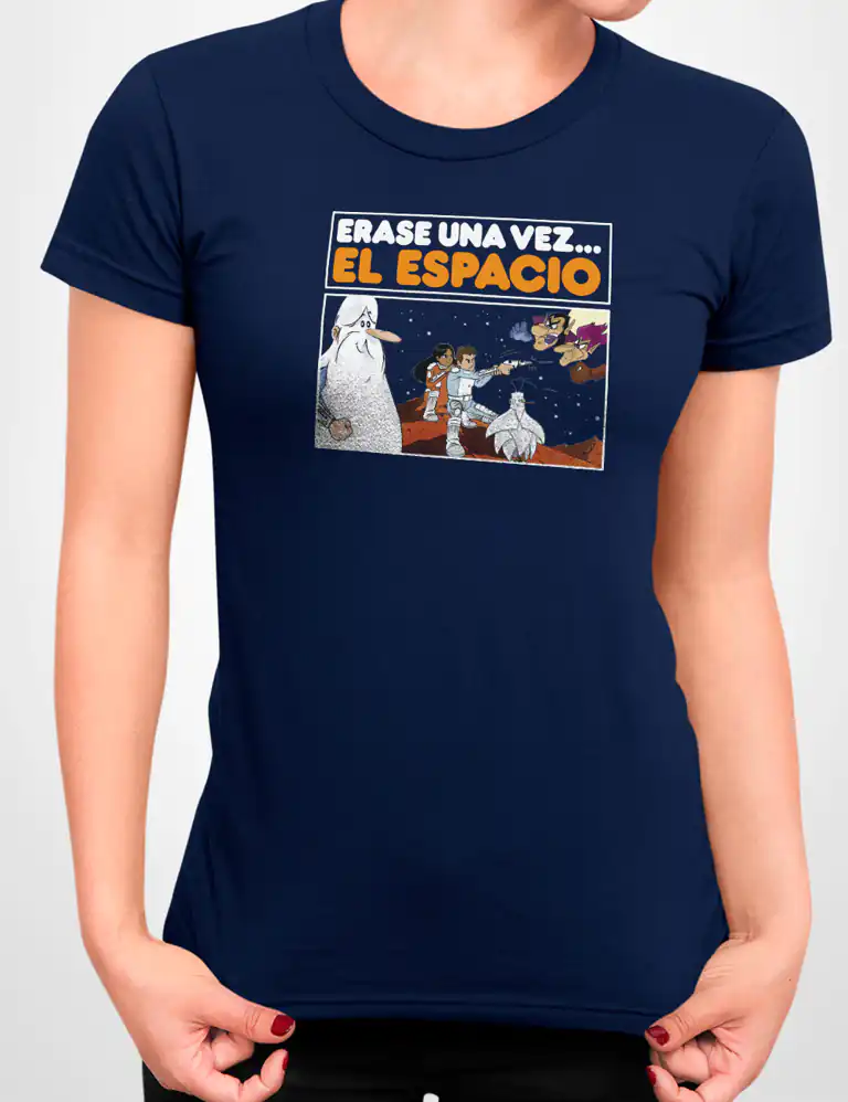 Camiseta Chica Érase una vez el espacio