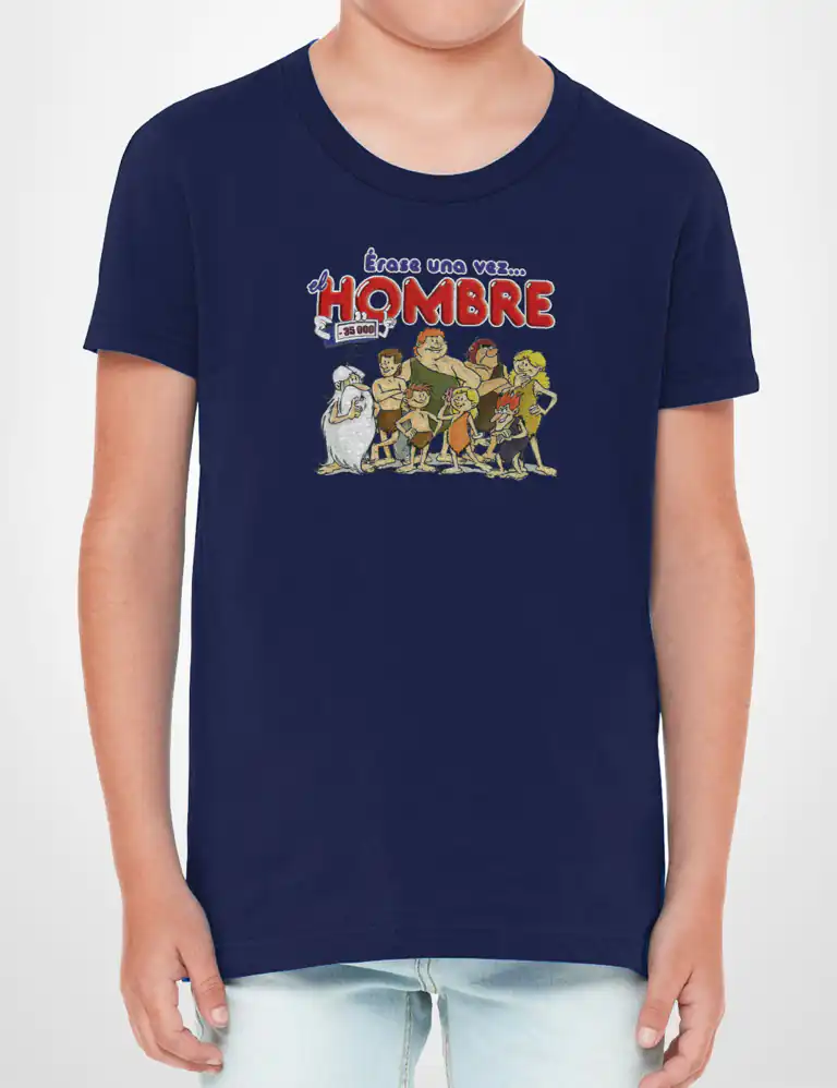 Camiseta Niño Érase una vez el hombre