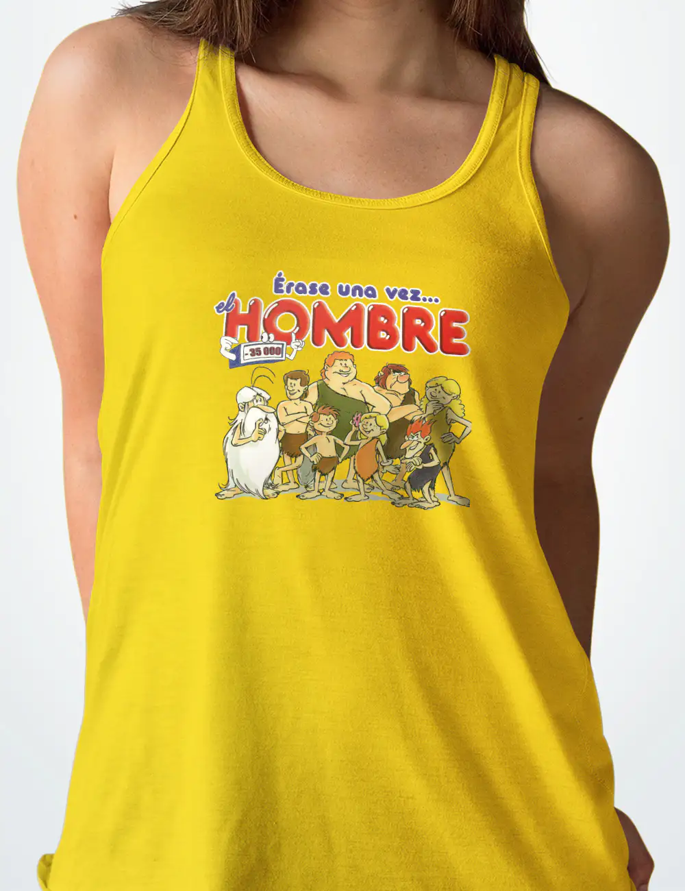 Camiseta Tirantes Érase una vez el hombre
