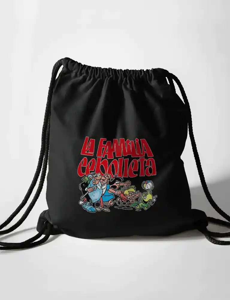 Bolsa Mochila La Familia Cebolleta