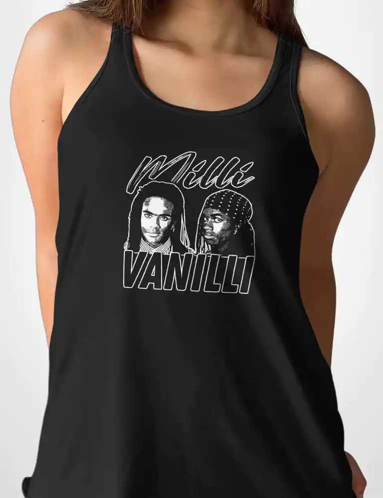 Camiseta Tirantes Milli Vanilli