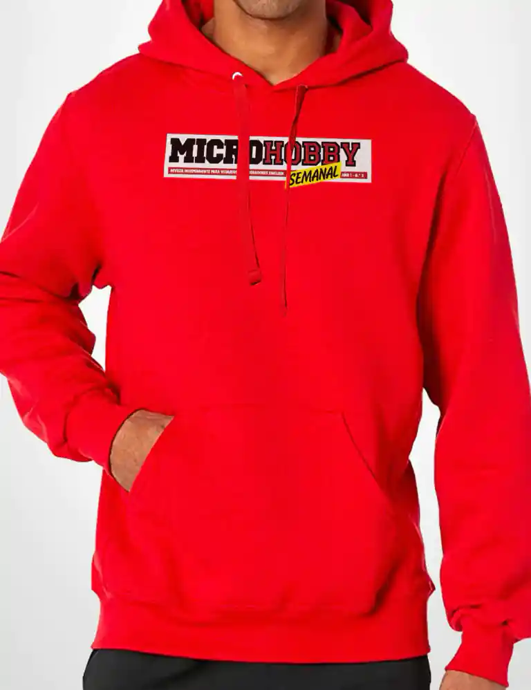 Sudadera Capucha Microhobby