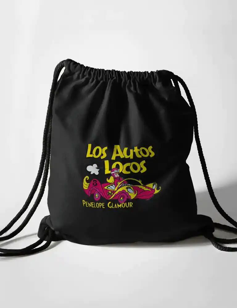 Bolsa Mochila Los Autos Locos Penelope