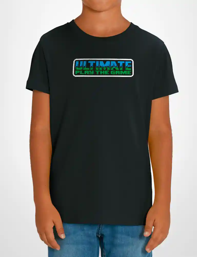 344 ULTIMATE CAMISETA NINO NEGRO B