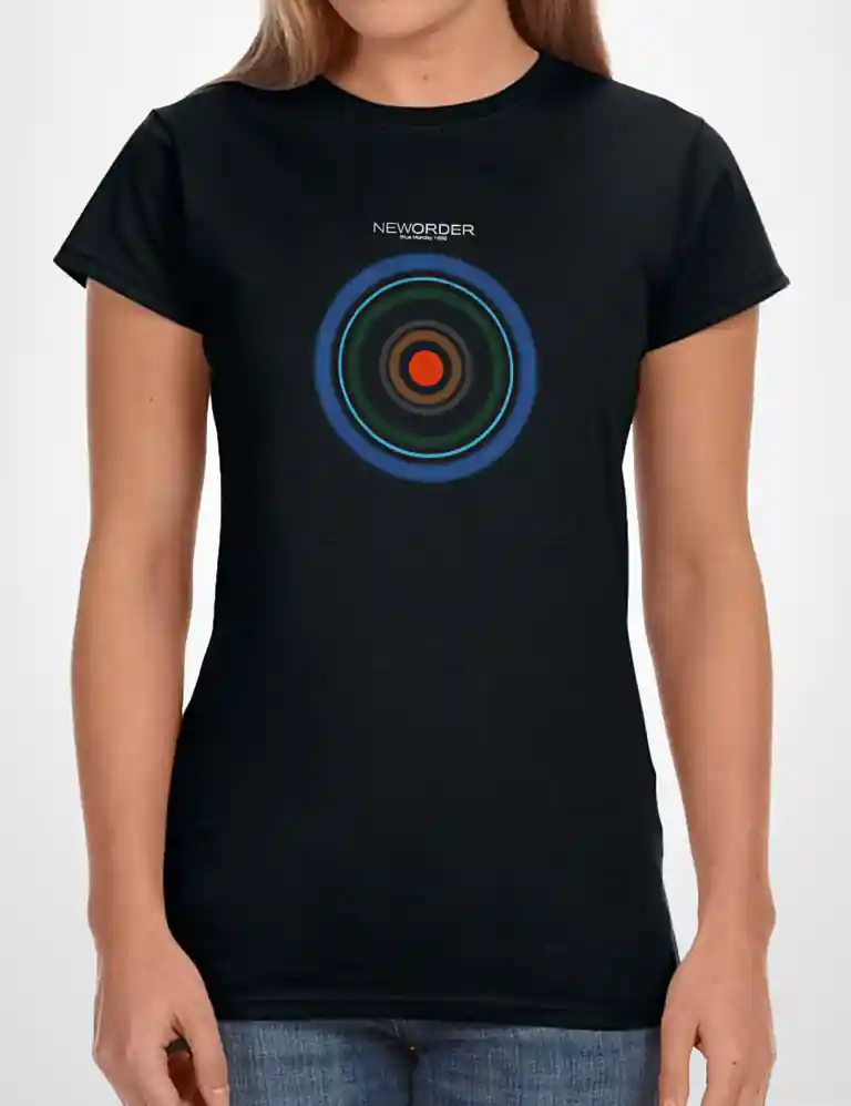 416 NEW ORDER CAMISETA CHICA NEGRO A