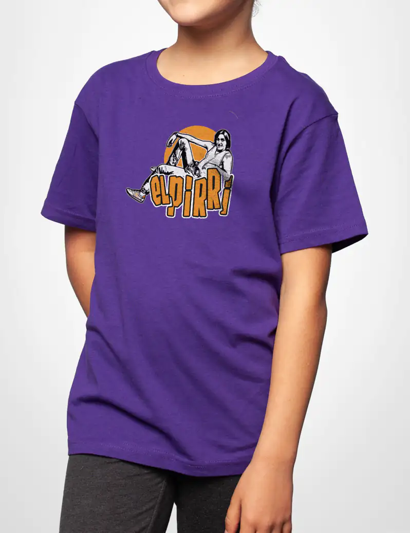 430 EL PIRRI CAMISETA NINO MORADO B