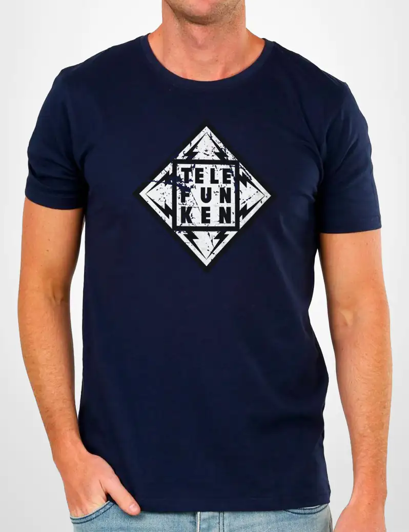 433 TELEFUNKEN CAMISETA UNISEX MARINO A