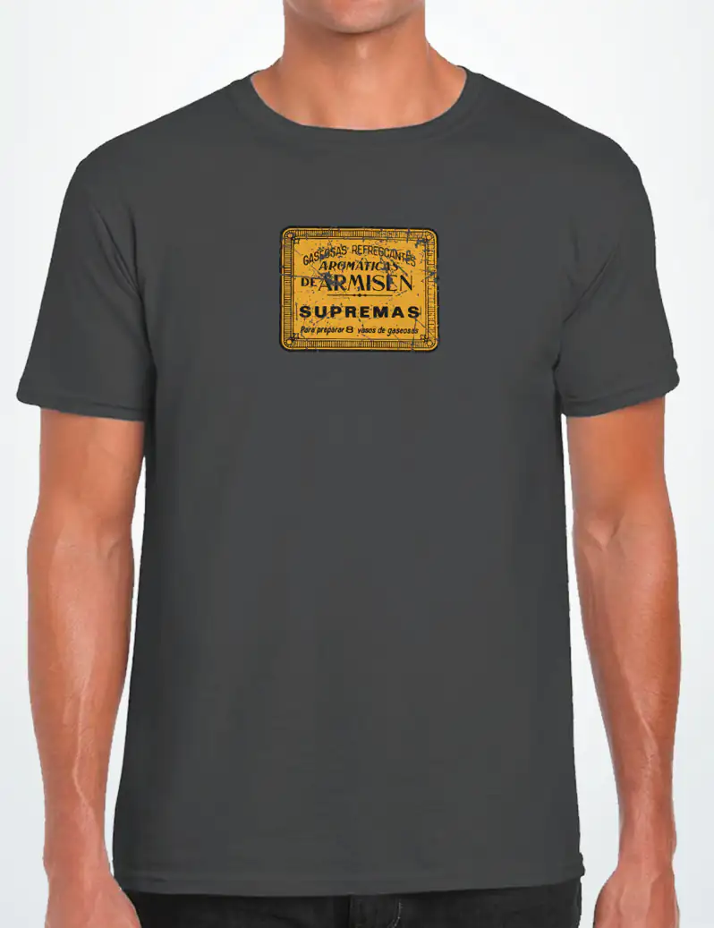435 ARMISEN CAMISETA UNISEX PLOMO A
