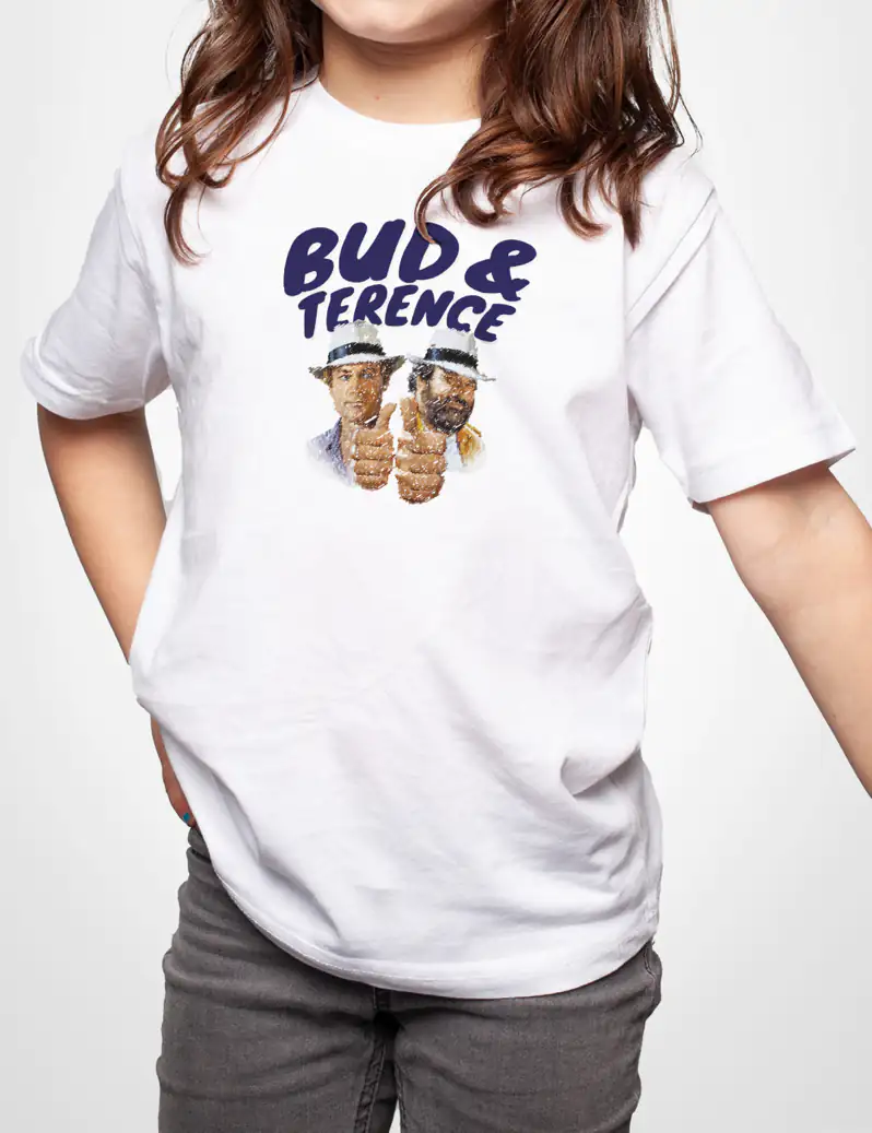 439 BUD Y TERENCE CAMISETA NINO BLANCO B