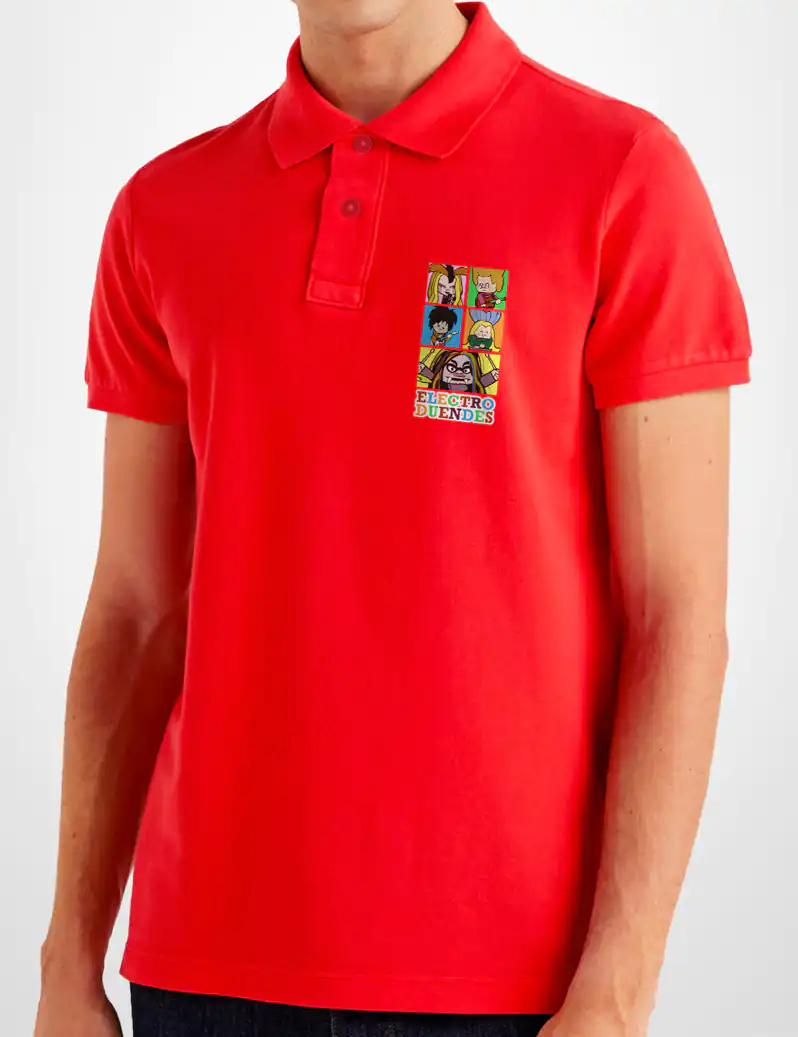 464 ELECTRODUENDES POLO ROJO B