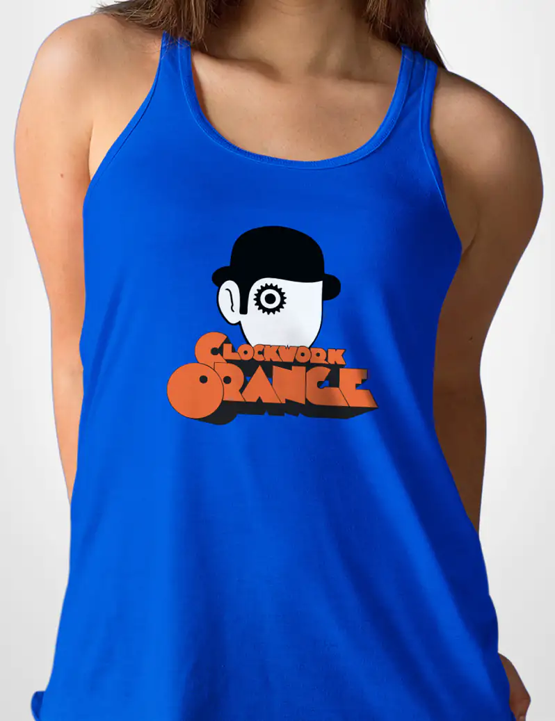 467 LA NARANJA MECANICA 1 CAMISETA TIRANTES AZULON A