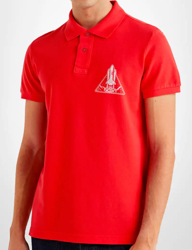 468 NASA POLO ROJO B