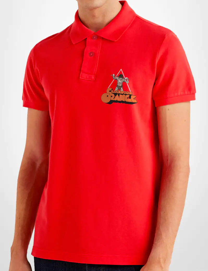 472 LA NARANJA MECANICA 2 POLO ROJO B