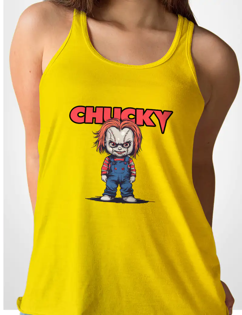 475 CHUCKY CAMISETA TIRANTES AMARILLO A