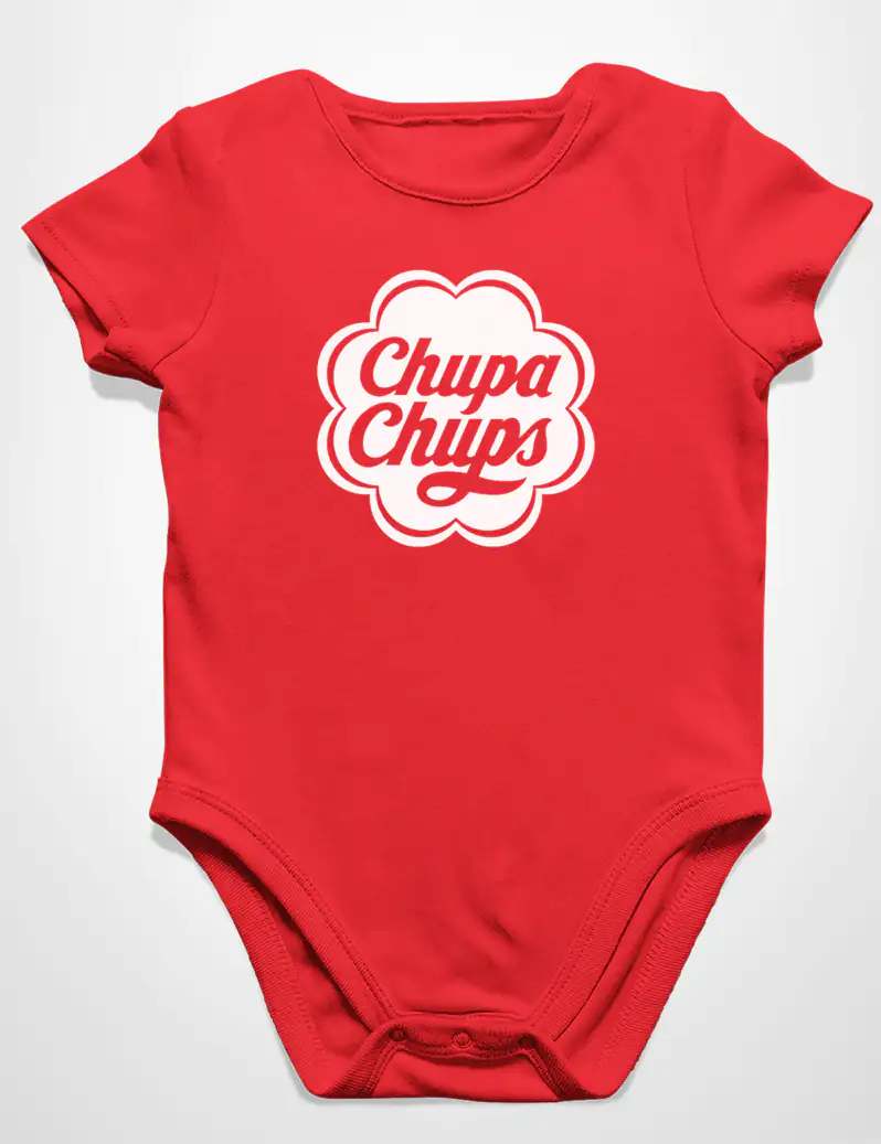 481 CHUPA CHUS BODY BEBE ROJO A