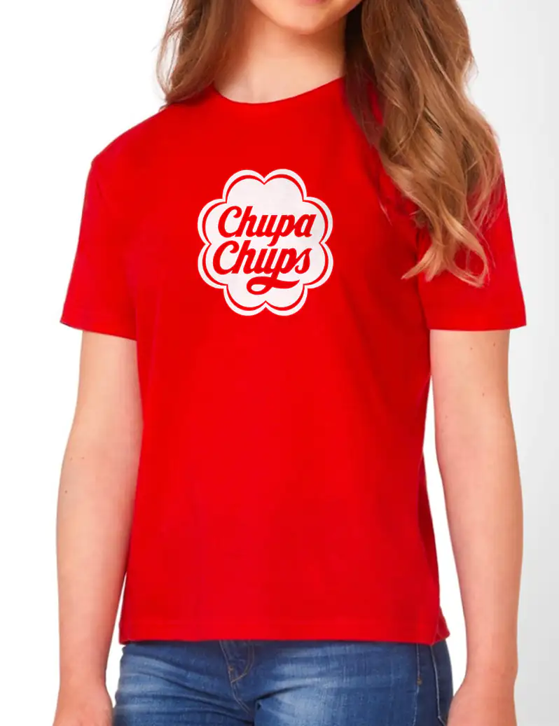 481 CHUPA CHUS CAMISETA NINO ROJO B