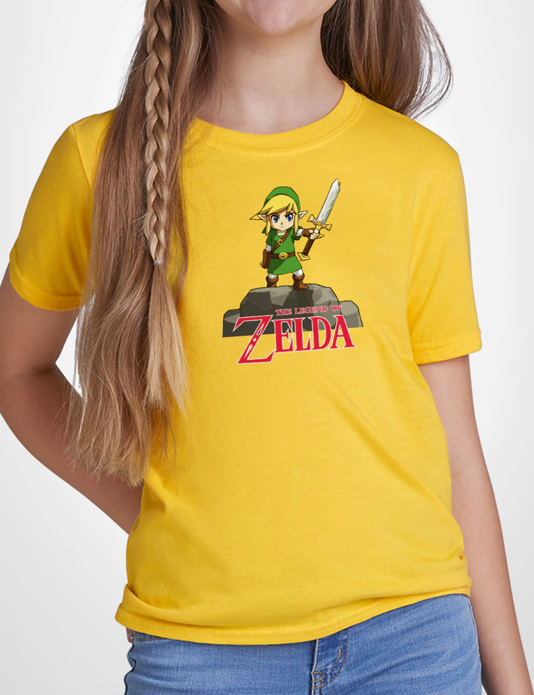 493 ZELDA CAMISETA NINO AMARILLO B