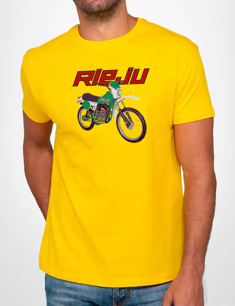 503 RIEJU CAMISETA UNISEX AMARILLO A