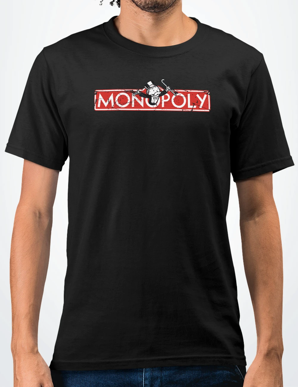 501 MONOPOLY CAMISETA UNISEX NEGRO A