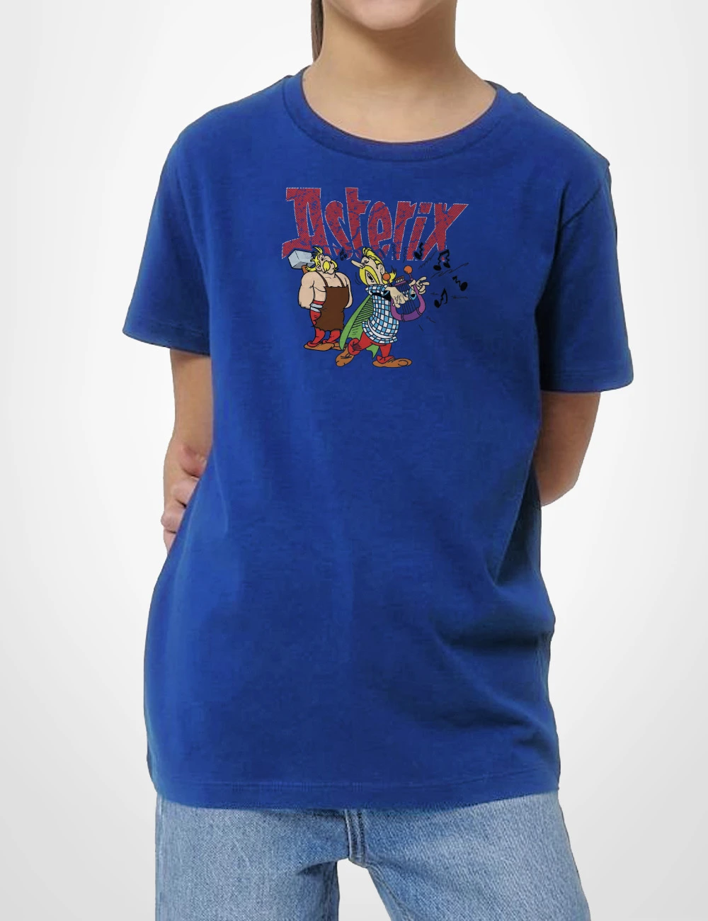535 ASURANCETURIX 2 CAMISETA NINO AZULON B
