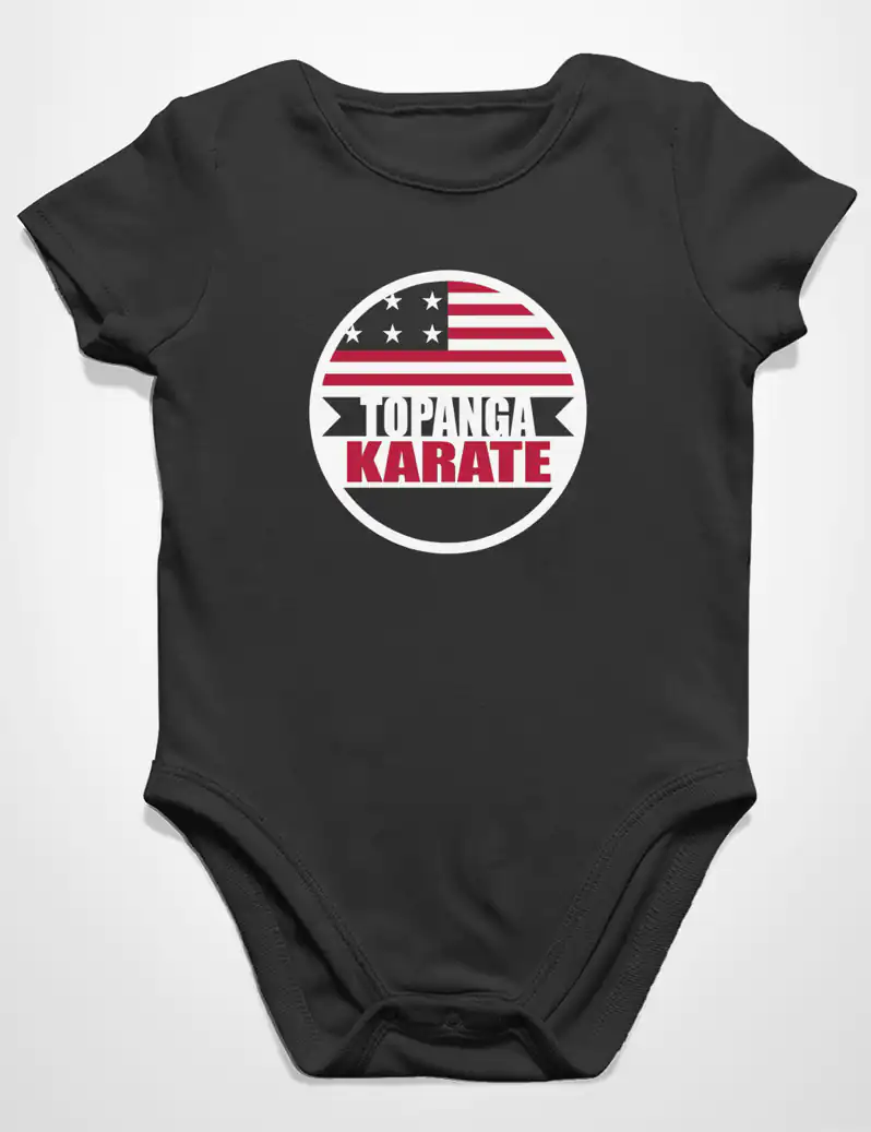 548 TOPANGA KARATE BODY BEBE NEGRO A