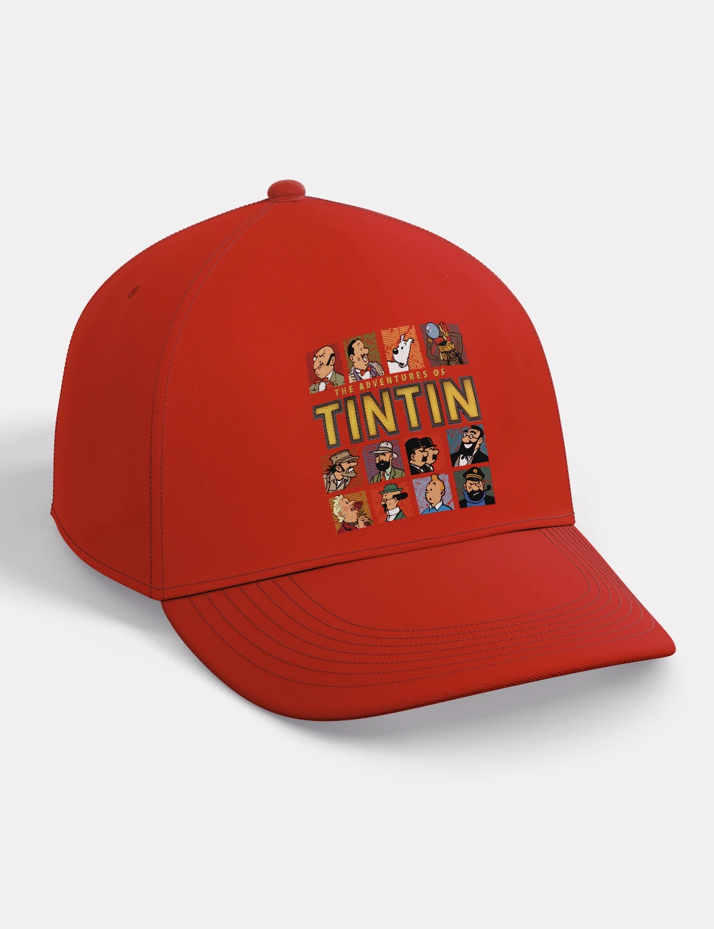 555 TINTIN ALL GORRA ROJO