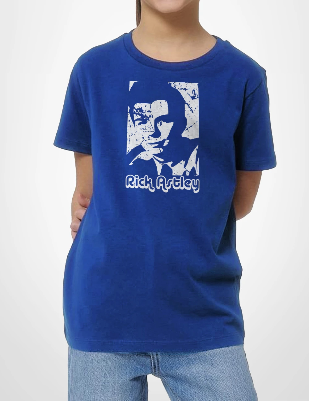 520 RICK ASTLEY CAMISETA NINO AZULON B
