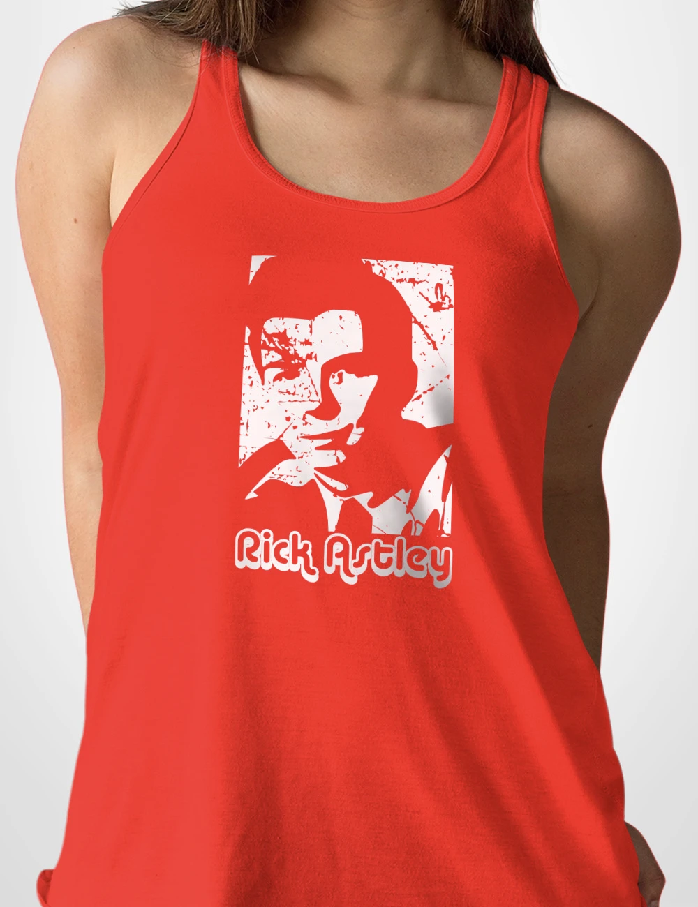 520 RICK ASTLEY CAMISETA TIRANTES ROJO A