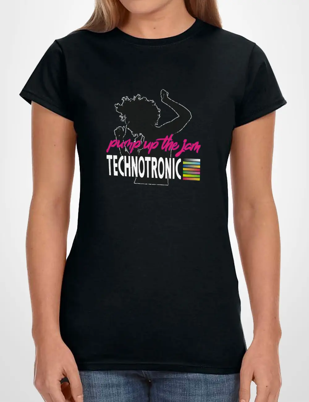 567 TECHNOTRONIC CAMISETA CHICA NEGRO A