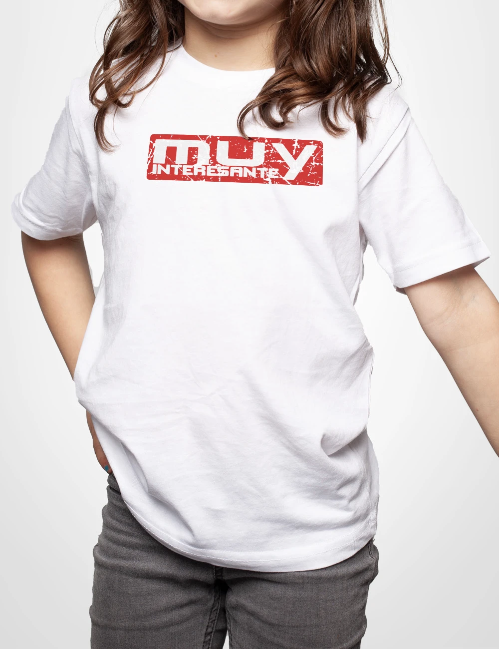 517 MUY INTERESANTE CAMISETA NINO BLANCO B