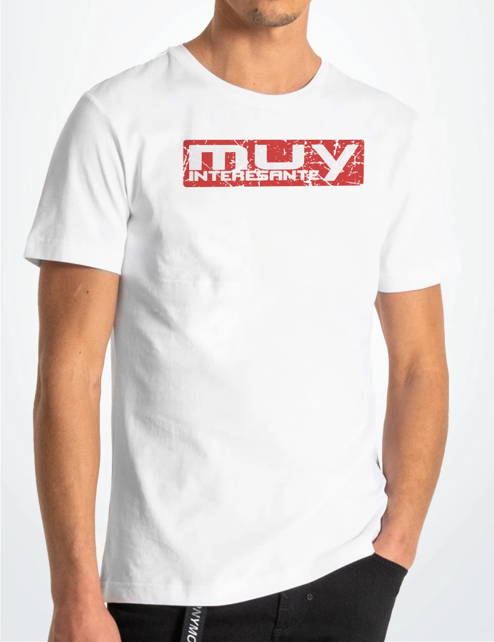 517 MUY INTERESANTE CAMISETA UNISEX BLANCO A