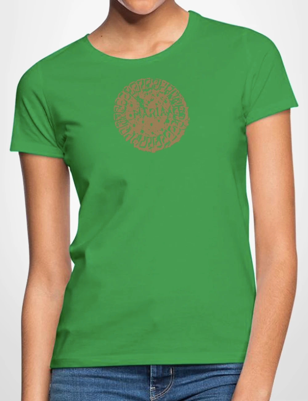 521 GALLETA MARIA CAMISETA CHICA VERDE A