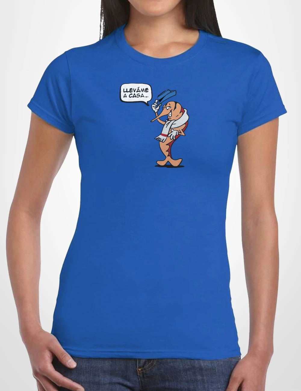 522 RODOLFO LANGOSTINO CAMISETA CHICA AZULON A