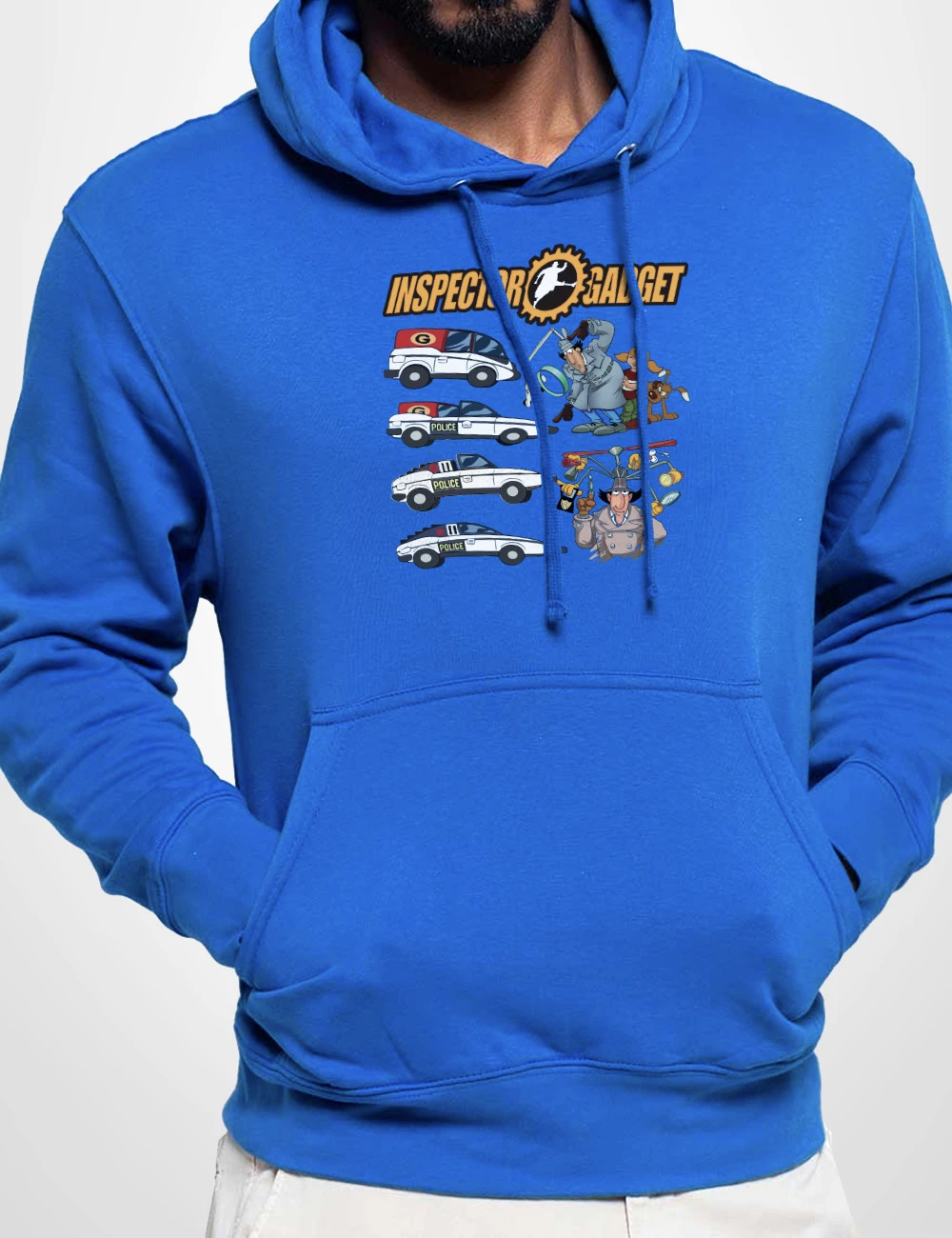 524 GADGET2 SUDADERA CAPUCHA AZULON A