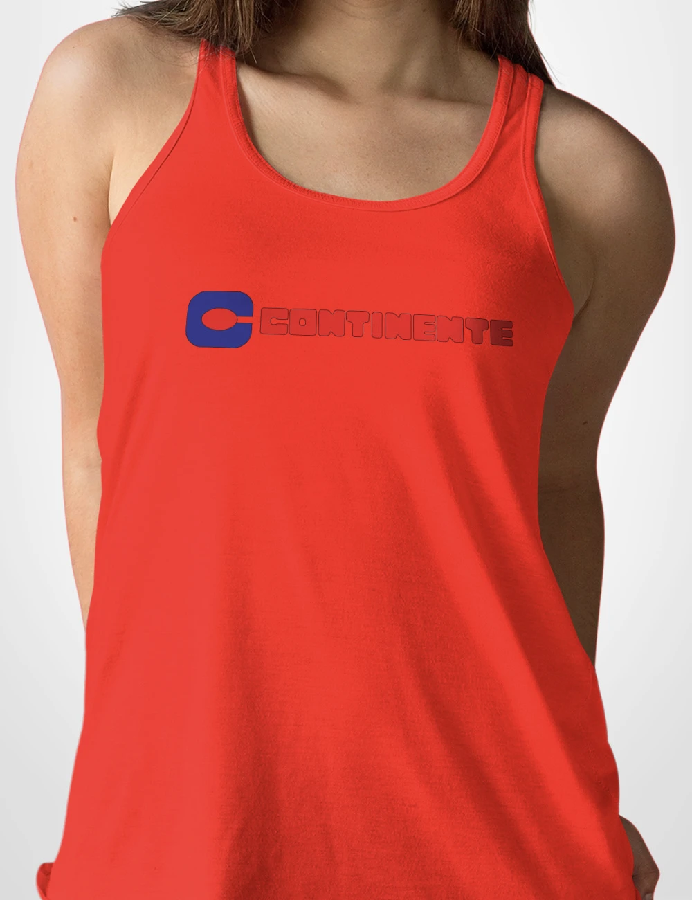 526 CONTINENTE CAMISETA TIRANTES ROJO A