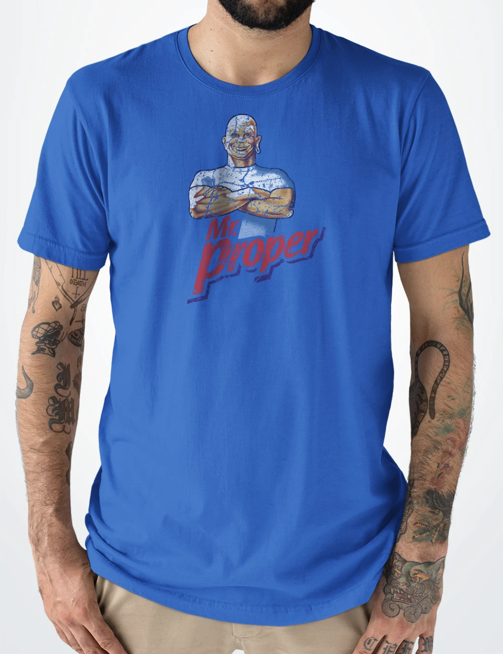 541 MR PROPER CAMISETA UNISEX AZULON A