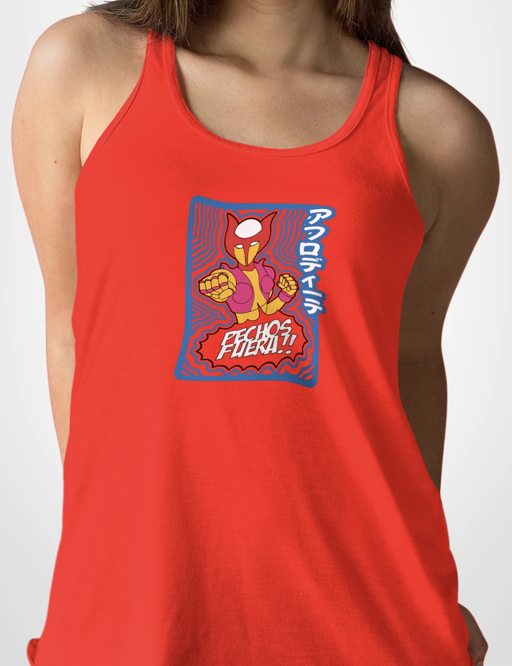 544 AFRODITA 2 CAMISETA TIRANTES ROJO A