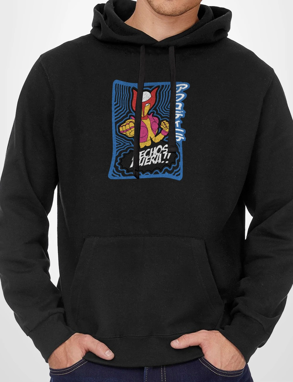 544 AFRODITA 2 SUDADERA CAPUCHA NEGRO A