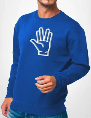 562 TREKIES SPOCK SUDADERA AZULON A