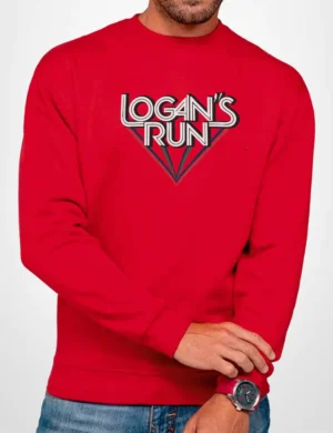 579 LOGANS RUN SUDADERA ROJO A